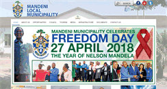 Desktop Screenshot of mandeni.gov.za